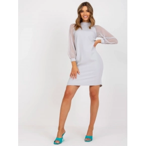 Dámske šaty NU SK 1650.02P Svetlosivá - FPrice