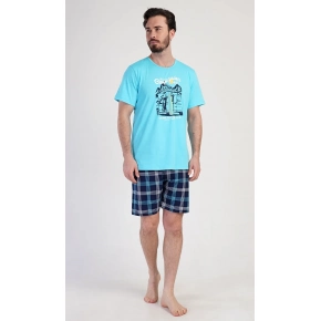 Pánské pyžamo šortky California - Vienetta Pánské pyžamo šortky California - Vienetta