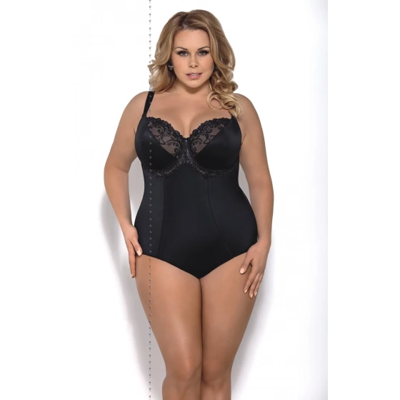 Dámske body K356 GALA čierna - GORSENIA