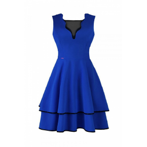 Dámske šaty Dona 108512 kráľovská modrá - Jersa