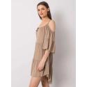 Dámske šaty TW SK BI 80840.20 béžová - ťava - Och Bella