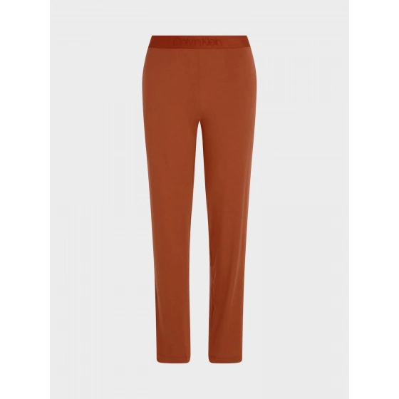 Dámske pyžamové nohavice SLEEP PANT 000QS7007E GCU karamelová - Calvin Klein
