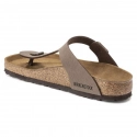 Dámske nazúvaky / žabky GIZEH BS 0043753 Hnedo béžová - Birkenstock