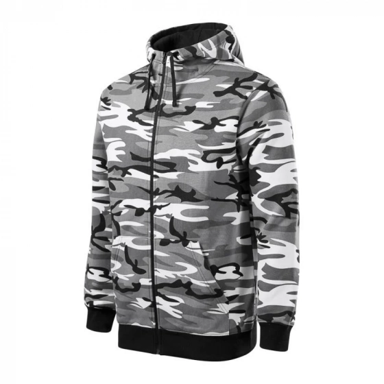 Pánska mikina Camo M MLI-C1932 šedá - Malfini