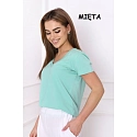 BLUZKA SEREK KRÓTKI RĘKAW