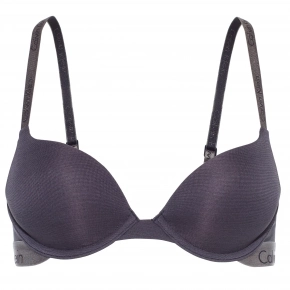 Dámská vyztužená podprsenka Conv. Natural Lift T-Shirt F3761E - Calvin Klein