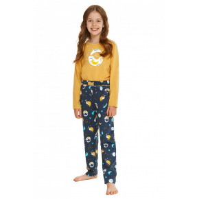 Dievčenské pyžamo 2616 Sarah žlté - TARO