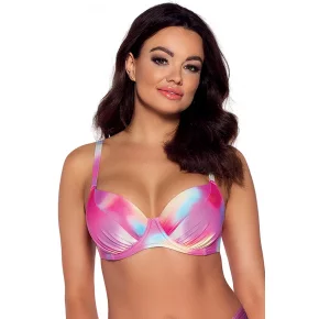 Dámsky vrchný diel plaviek SK-163 Ružová mix farieb - Ava