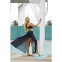 Dámska plážová sukňa Dancing 13 DAN13-19 čierna - Self