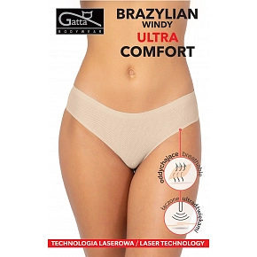 Dámske nohavičky brazilky 41670 Windy Ultra Comfort béžovej - Gatta