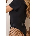 Erotický kostým Sexy Police černý - Pure Sin