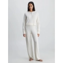 Dámska mikina 000QS7000E 101 ecru - Calvin Klein
