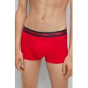 Pánske boxerky 50469775 čiernočervené - Hugo Boss