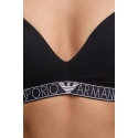 Dámska podprsenka 164410 4R223 00020 čierna - Emporio Armani