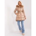 Dámska bunda NM KR TR8173.96P svetlo hnedá - FPrice