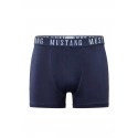Pánske boxerky 3PACK 4277-1003 Tmavomodrá/sivá mix vzor - Mustang