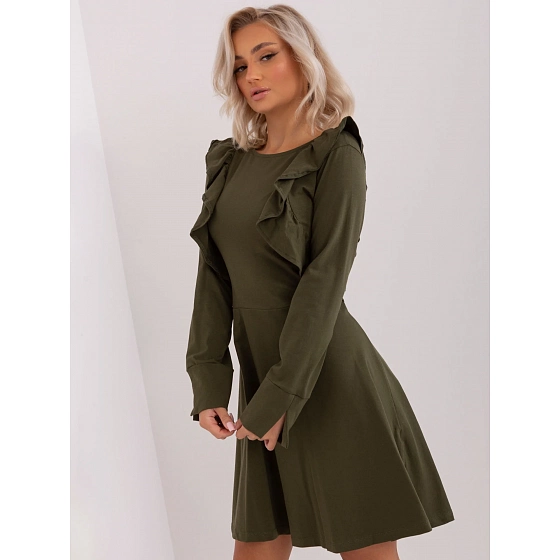 Dámske šaty EM SK HW 20 395.34P khaki - Lily Rose