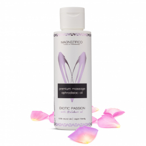 Prémiový masážny afrodiziakálny olej Exotic passion 100 ml - Valavani