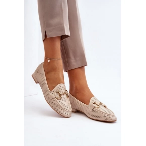 Dámske mokasíny FF-33 Svetlo béžová - Joia