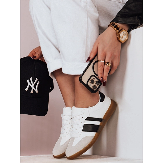 Sportowe sneakersy damskie NISTI białe FashionStreet ZY0701