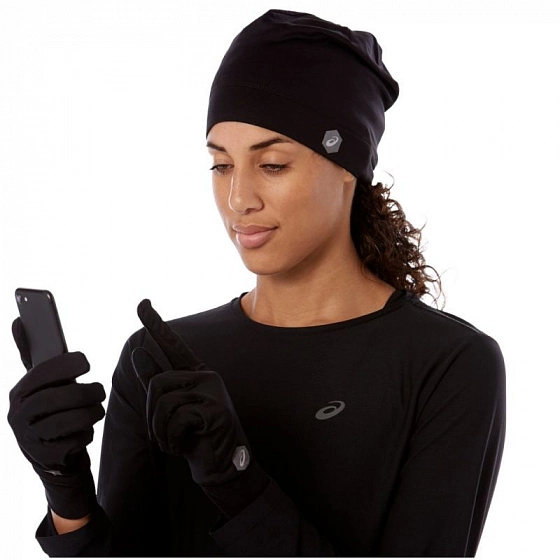 Rukavice Running Pack Cap 3013A035-001 čierne - Asics