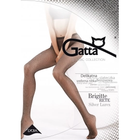 Pančuchové nohavice Brigitte 02 Rete Lurex - Gatta