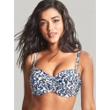 Vrchný diel plaviek Serengeti Bandeau blue animal SW1653 - Panache