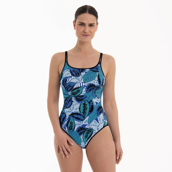 Dámske Style Olinda jednodielne plavky 6288 326 Modrá mix - Anita