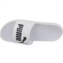 Pánske šľapky Slipper Popcat U 360265-12 biele - Puma