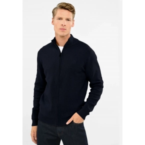 Pánsky sveter S-Natan Navy Blue - Volcano