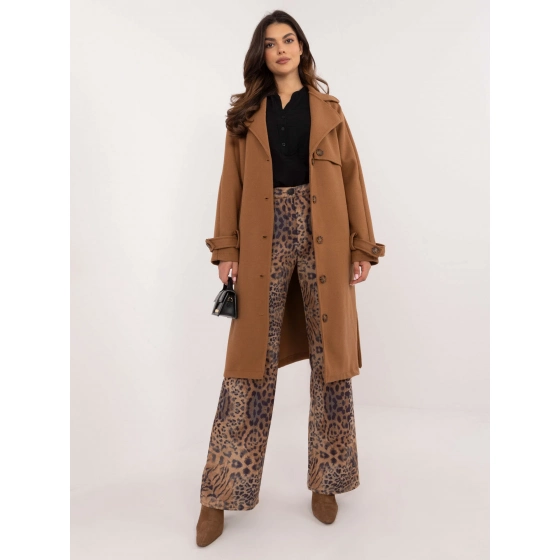 Dámsky kabát TW EN BI 2209.71P Hnedá ťavia - Och Bella