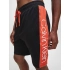 Pánske pyžamové šortky NM1800-001 čiernočervená - Calvin Klein