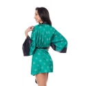 Krásny župan Aster robe green - Anais