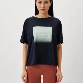 Dámske tričko 164829 4R255 00135 tm. modré - Emporio Armani
