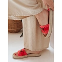 Klapki damskie MISSWAVE czerwone FashionStreet ZY0948