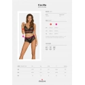 Zmyselný set Cecilla top & shorties - Obsessive