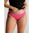 Dámske nohavičky BIKINI 000QD3540E XAV malinové - Calvin Klein