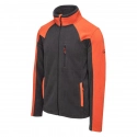Pánska mikina Polar Monar M 92800621574 sivo-oranž - Hi-Tec