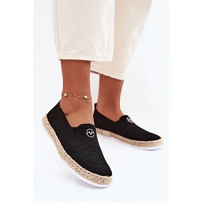 Dámske espadrilly 13659 čierne - Vinceza