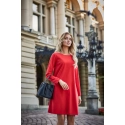 Dámske šaty S137 Červená - Stylove