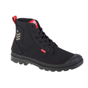 Unisex členkové topánky Pampa Hi Army 78583-008-M Čierna - Palladium