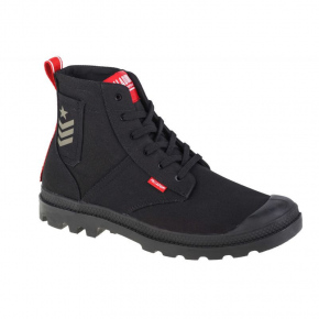 Unisex členkové topánky Pampa Hi Army 78583-008-M Čierna - Palladium