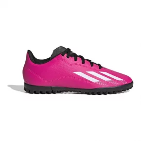 Detské športové topánky kopačky X Speedportal.4 TF Jr GZ2446 Neon ružová - Adidas