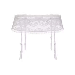 Podväzkový pás Lilly biela - Julimex