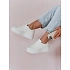 Sneakersy damskie na platformie WALK ME UP białe FashionStreet ZY0926