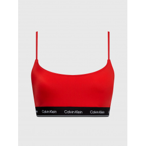 Dámska plavková podprsenka KW0KW02425 XNE červená - Calvin Klein