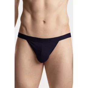 Pánske erotik slipy-tangá Jock strap MP-1571 Tmavomodrá - Atlantic