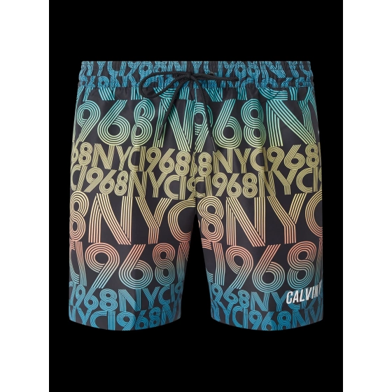 Pánske plavecké šortky KM0KM00427-0GL viacfarebná - Calvin Klein