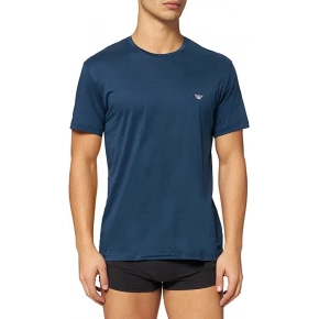 Pánske tričko 110853 1A538 - 24334 - Morská - Emporio Armani