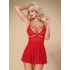 Košieľka 838-BAB babydoll red - Obsessive